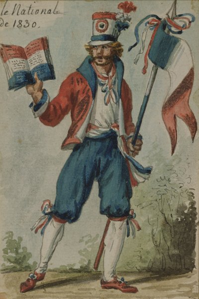 National Guard of 1830 by Pierre Antoine Lesueur